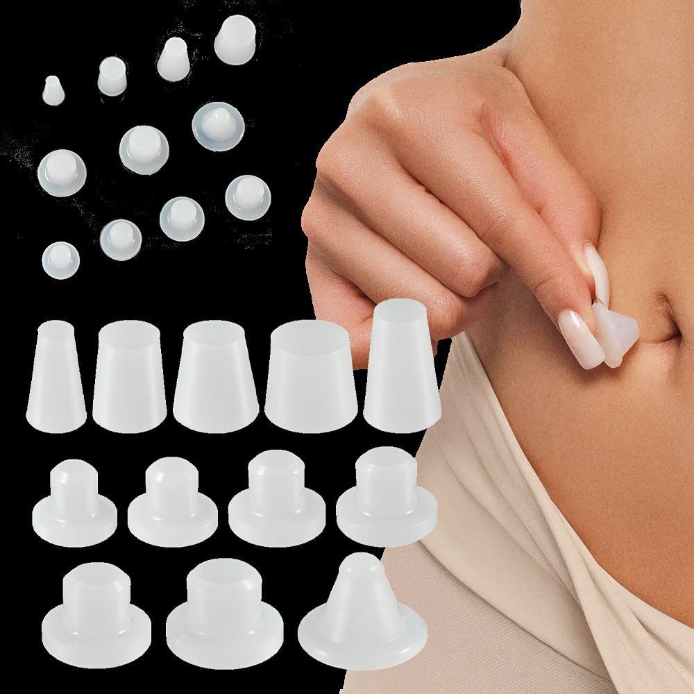 Body Jewelry Repair - Bauchnabelstopfen, Bauchnabelformer, Silikonstopfen für Fettabsaugung und