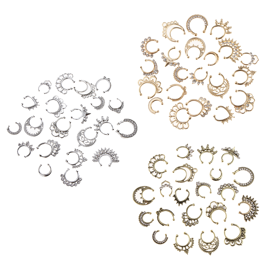 Body Jewelry On Sale - Heißer Verkauf 21/3PCS Nase Gefälschte Septum