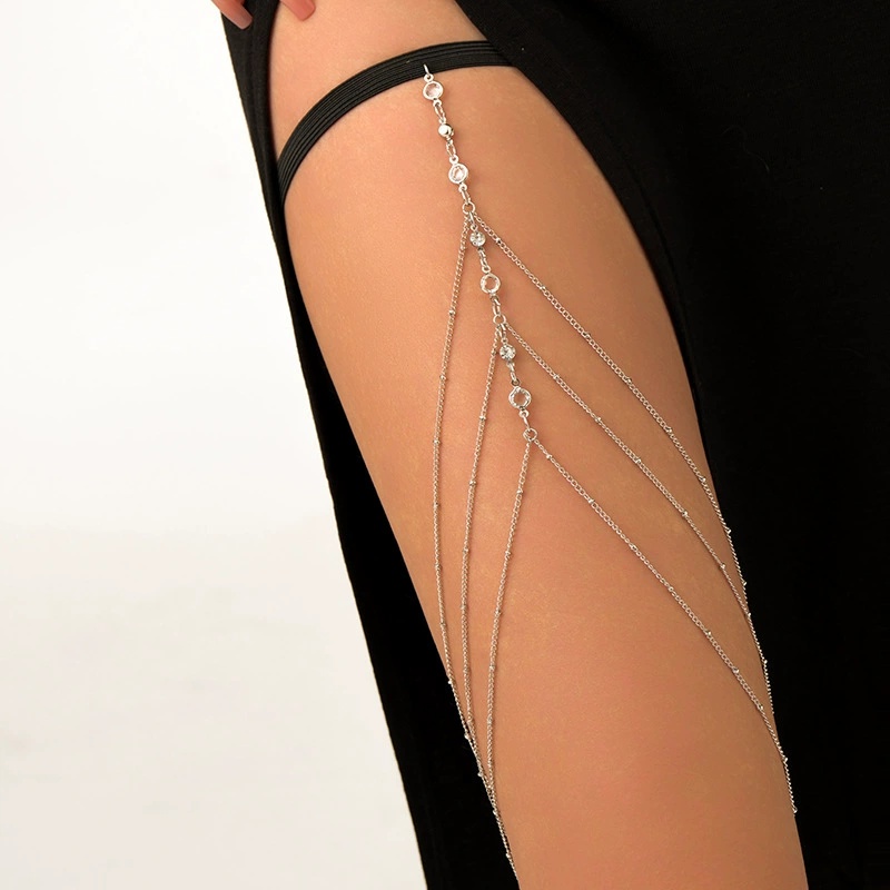 2023 neue Frauen Böhmischen Ob – Body Jewelry Thigh Chain Bewertung und Preis