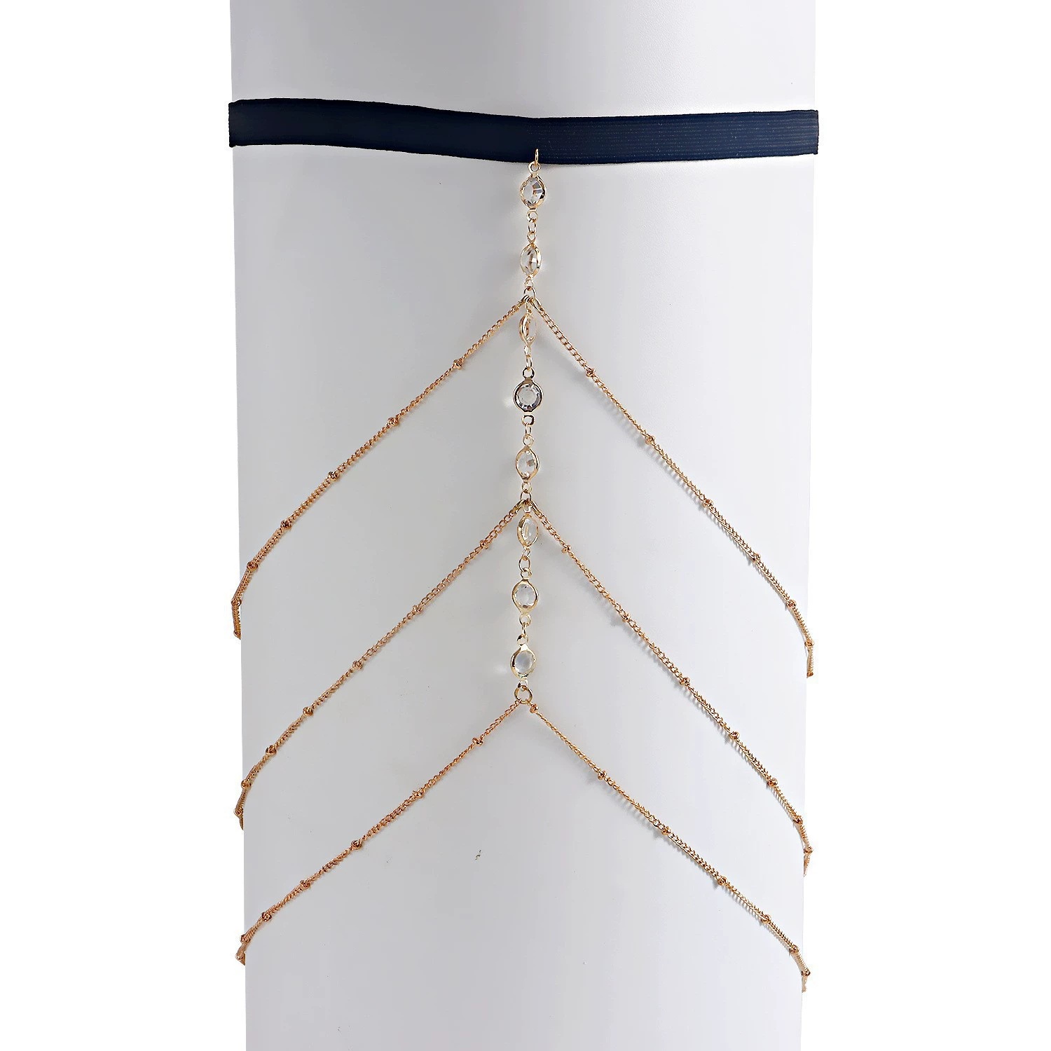 2023 neue Frauen Böhmischen Ob – Body Jewelry Thigh Chain Bewertung und Preis