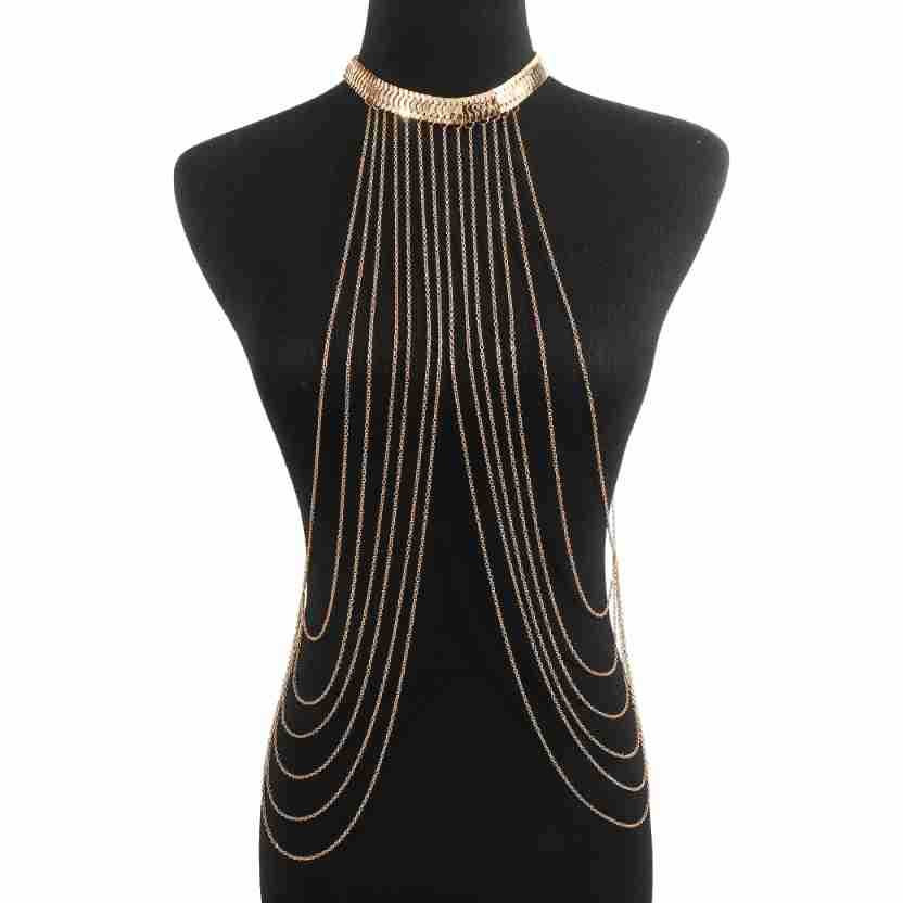 Modische Bikini-Mehrschicht-Fr – Body Jewelry By The Chain Gang Bewertung und Preis
