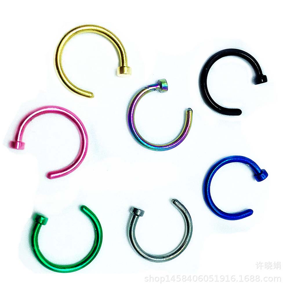 10 Pcs Einfache Ohr Ring Verka – Body Jewelry On Sale Bewertung und Preis