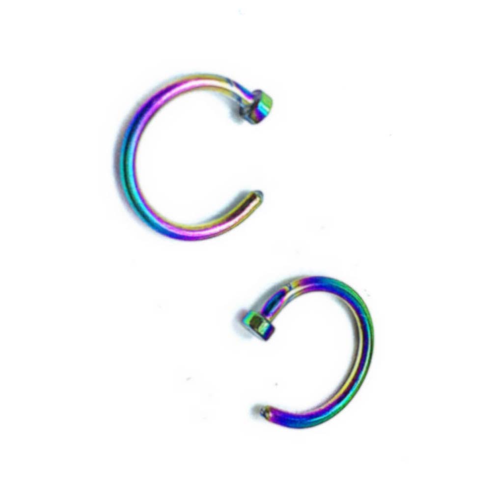 10 Pcs Einfache Ohr Ring Verka – Body Jewelry On Sale Bewertung und Preis