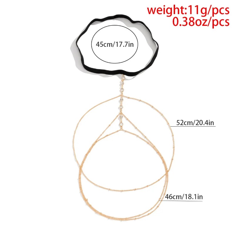 Frauen Sommer Sexy Quaste Mult – Body Jewelry Thigh Chain Bewertung und Preis