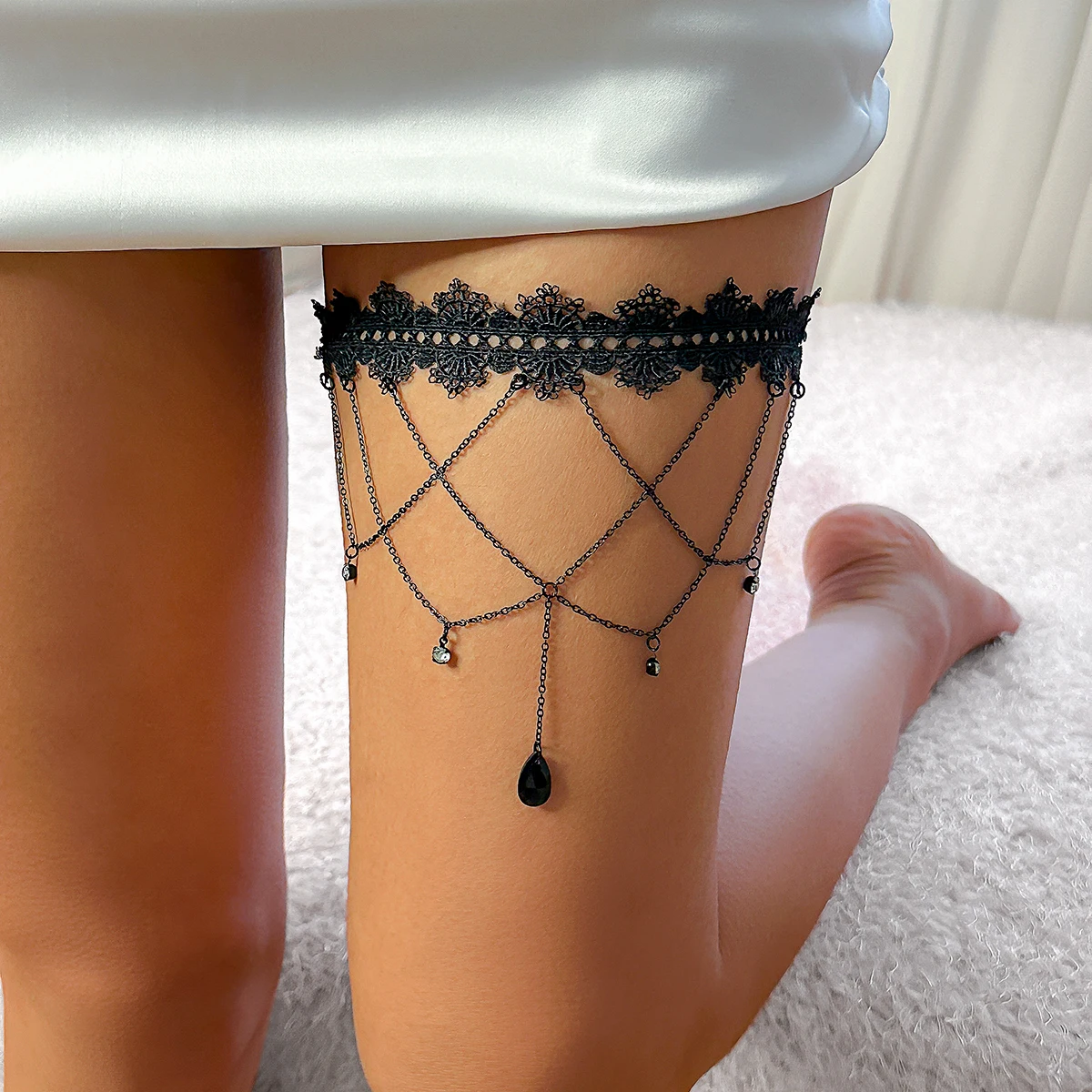Ingemark Boho-Elastikband, sch – Body Jewelry Thigh Chain Bewertung und Preis