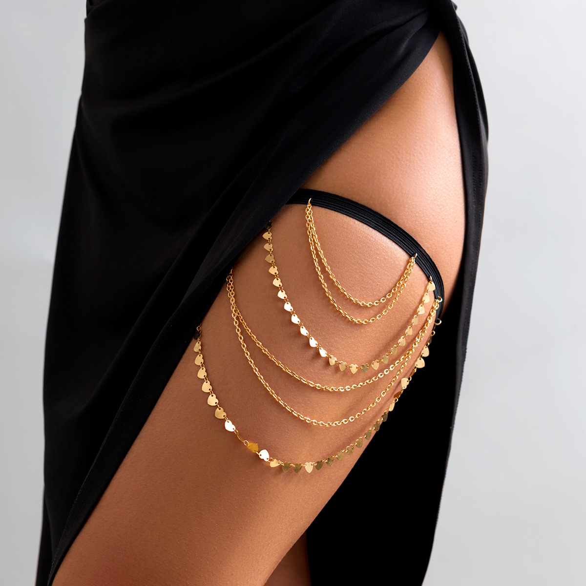 Oberschenkelkette Mehrschichti – Body Jewelry Thigh Chain Bewertung und Preis