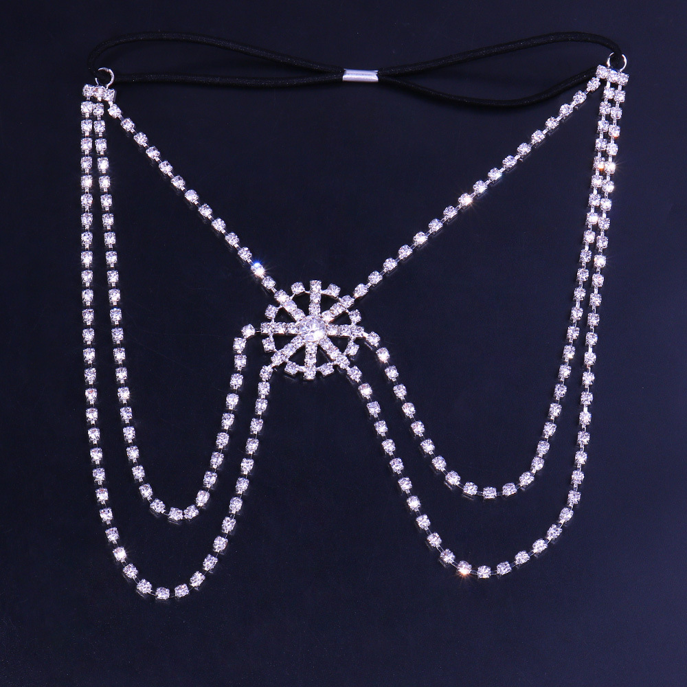 Stone fans Mode Weihnachten Sc – Body Jewelry Thigh Chain Bewertung und Preis