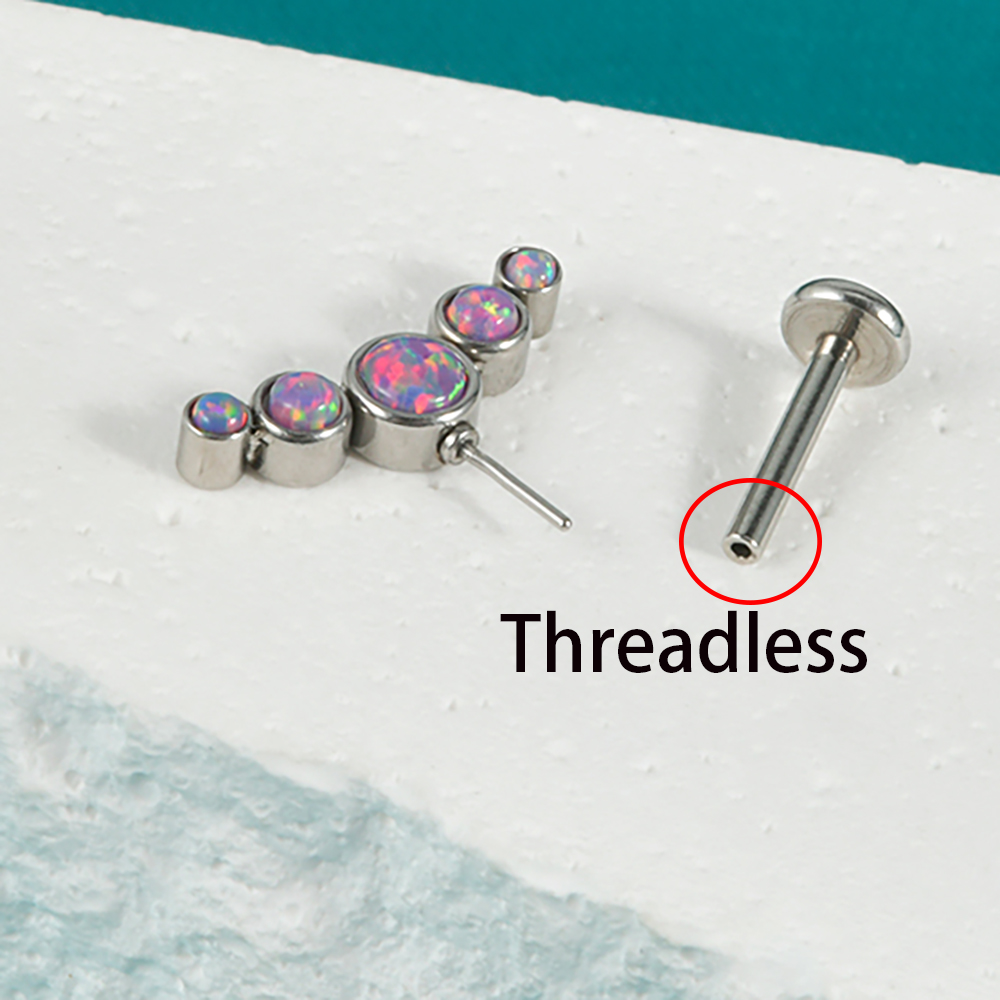 1pc chirurgischen Stahl cz Ede – Body Jewelry Threadless Bewertung und Preis