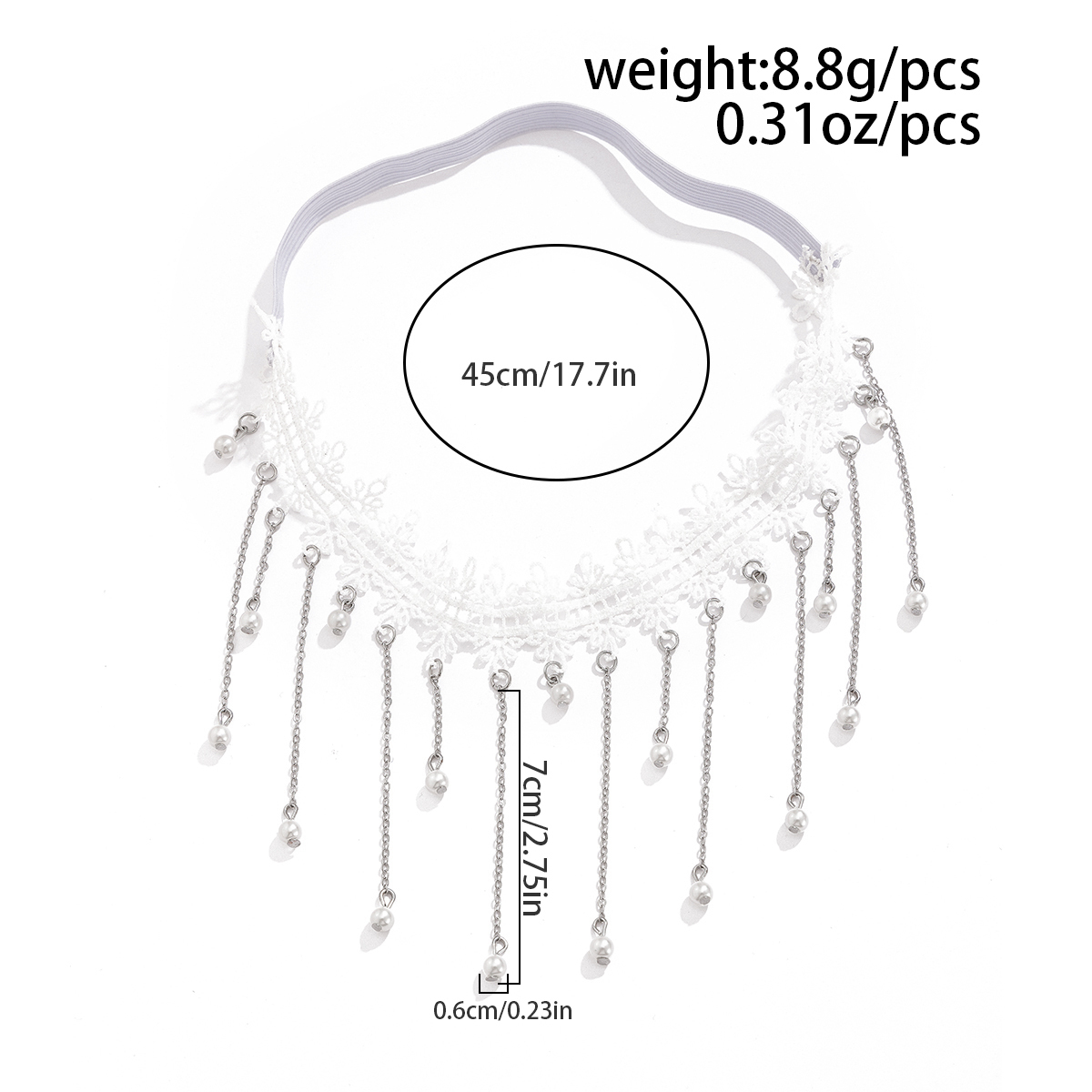 KunJoe Sexy Elegante Weiße Spi – Body Jewelry Thigh Chain Bewertung und Preis